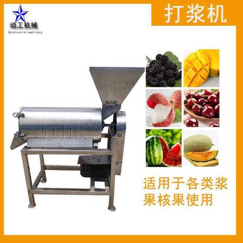 商用果蔬去皮去籽打浆机双道芒果去核制浆机工业红豆绿豆打泥机
