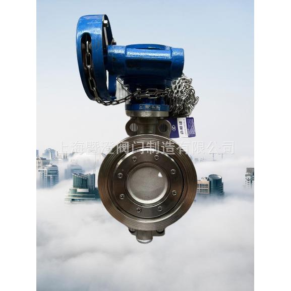 硬密封蝶阀链条式通风不锈钢蝶阀法兰通风蝶阀304/316烟道蝶阀