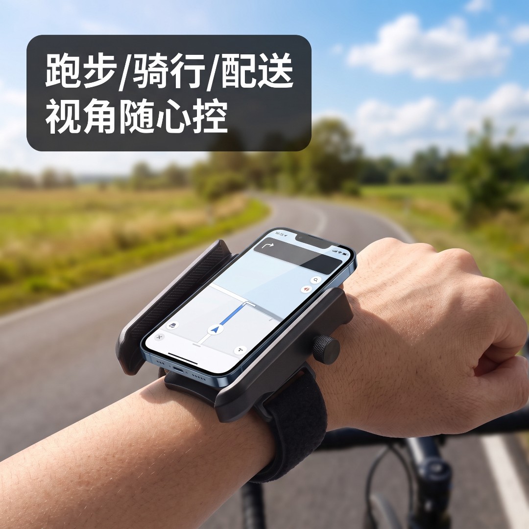 手腕手机臂包绑带固定跑步代驾