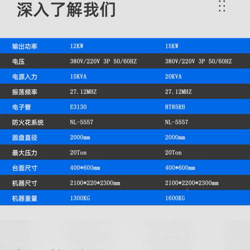 增压熔断高周ChengHao波塑机V 大吸圆冰垫高频盘熔接机 PC热合同
