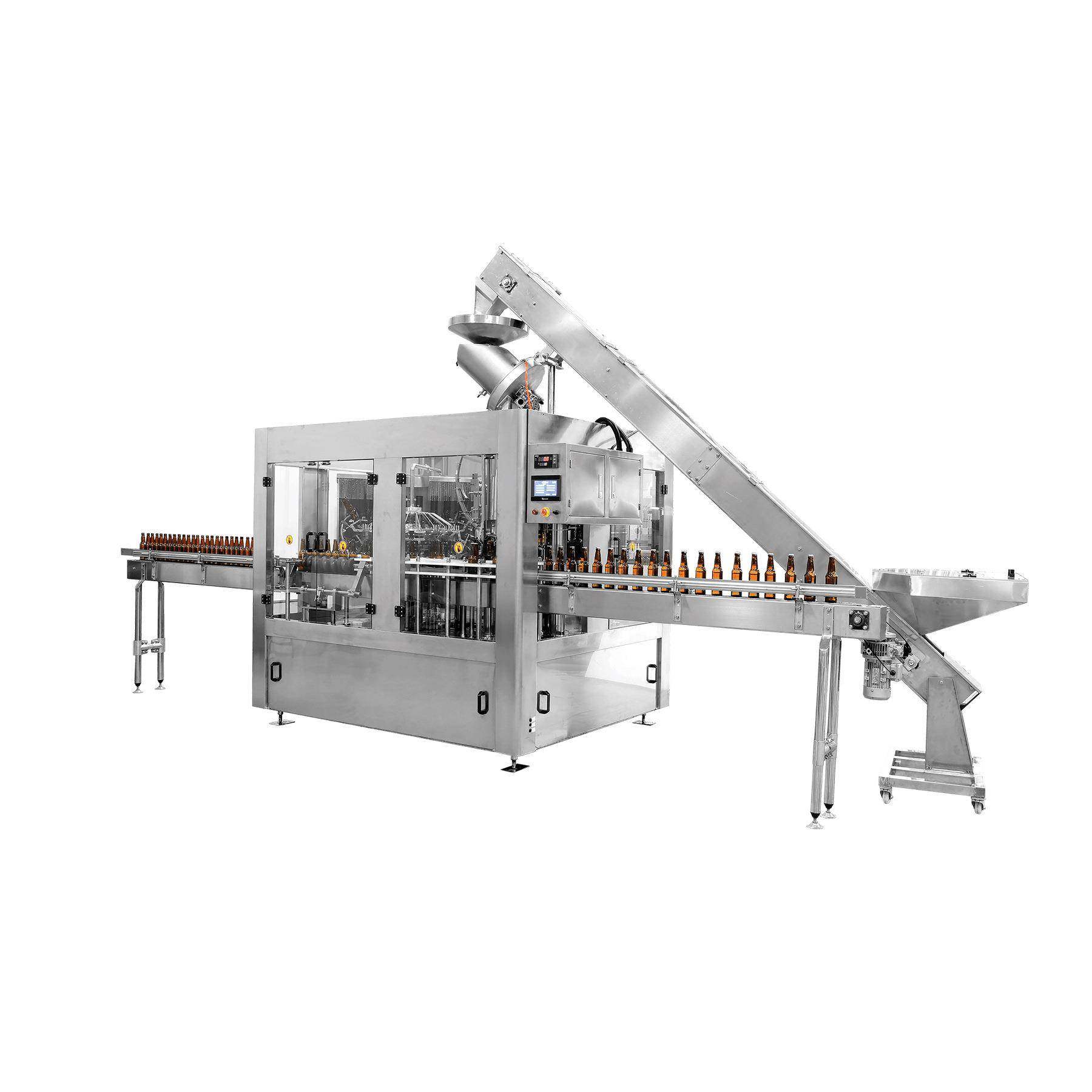 皇冠盖灌装封口一体机玻璃瓶啤酒饮料灌装机厂家直供全自动,五金/工具,其他机械五金,淘宝优惠券,粉丝福利购,淘宝优惠卷