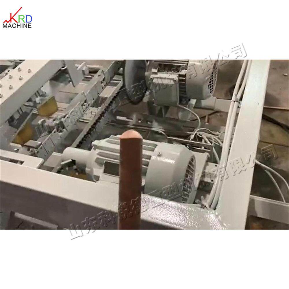 半自动式木棒螺纹机 圆形拖把杆开牙设备 小型木工板材套丝设备