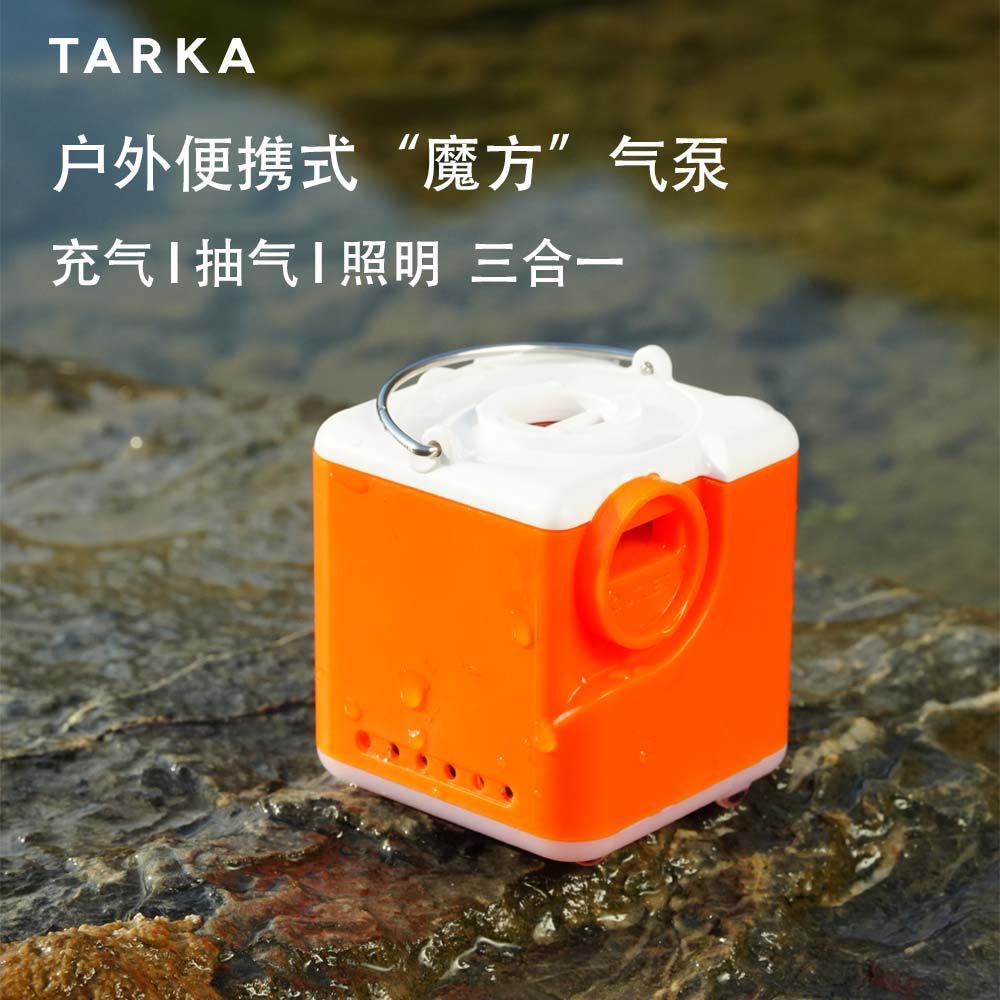 TARKA户外露营帐篷新款迷你便携电动充抽气泵充气游泳圈床垫睡垫