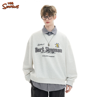 THE SIMPSONS辛普森一家2025秋冬新款男款宽松卫衣男女款休闲百搭