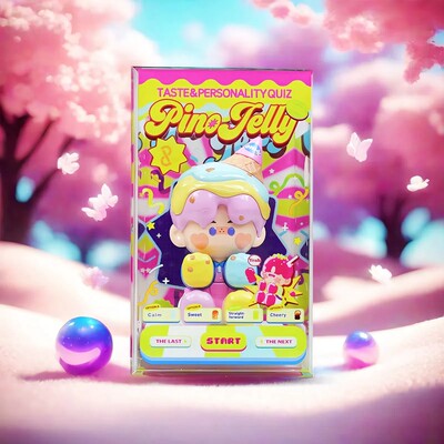 pino味觉测试潮玩亚克力展示盒