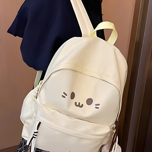 书包背包双肩包女生休闲轻便高中学生ins风电脑包初中生后背包