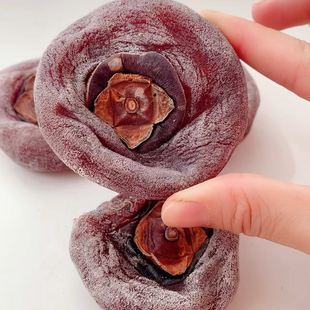 广西恭城巧克力色(特干)柿饼柿干农家圆饼零食柿子干干货独立包装