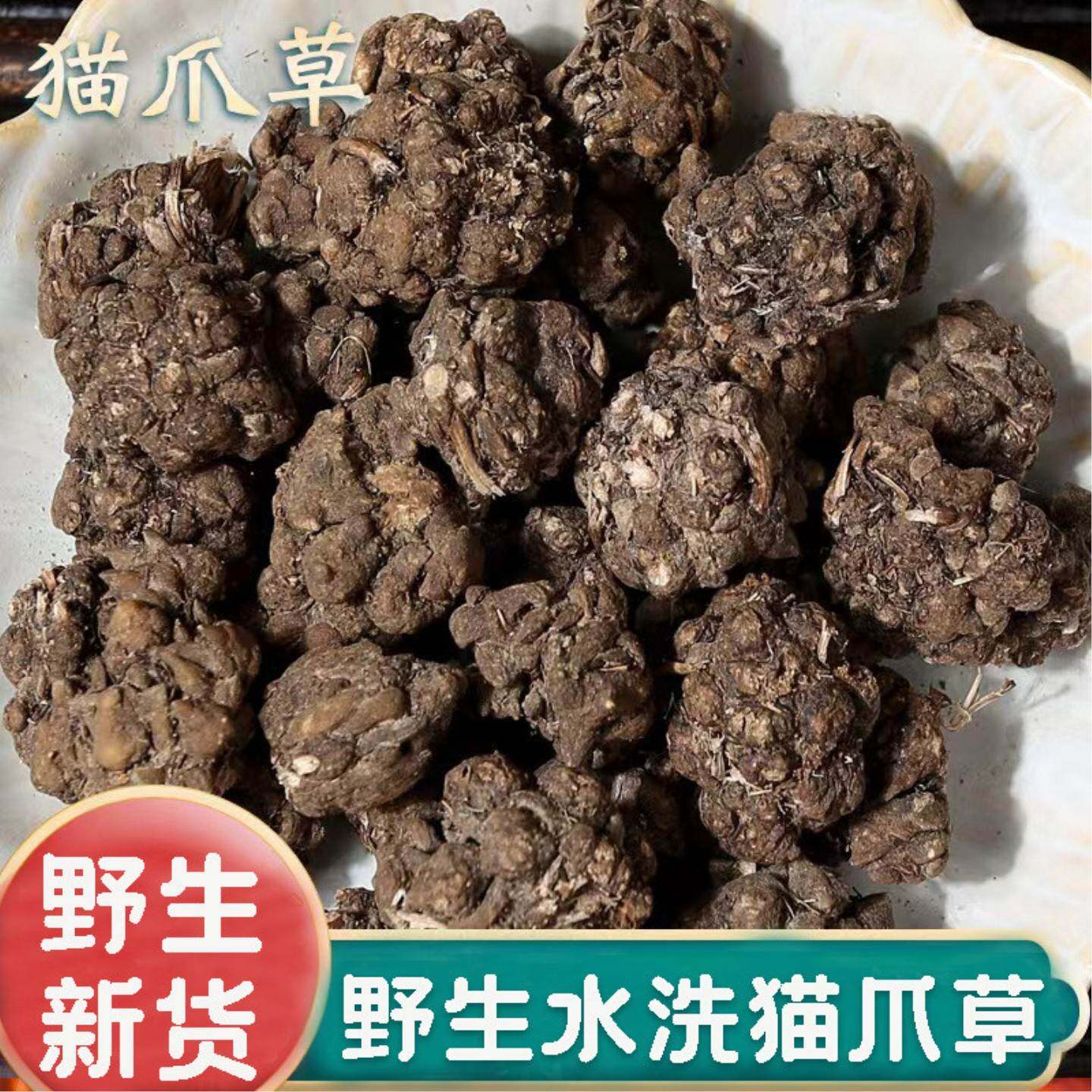 正品野生猫爪草新货中药材500g正宗新鲜水洗猫爪草干货猫抓草磨粉