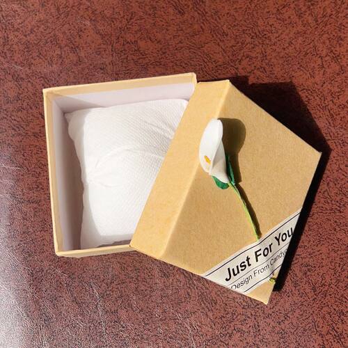复古牛皮纸饰品盒手镯盒文艺手表