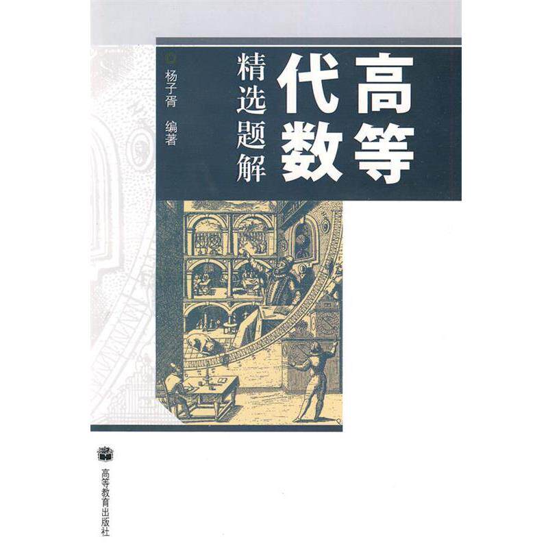 【正版书】 高等代数精选题解 杨子胥 著 高等教育出版社