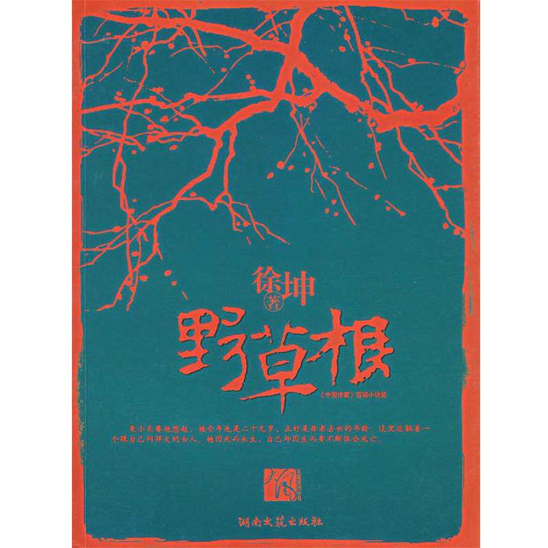 【正版书】 野草根 徐坤 著 湖南文艺出版社