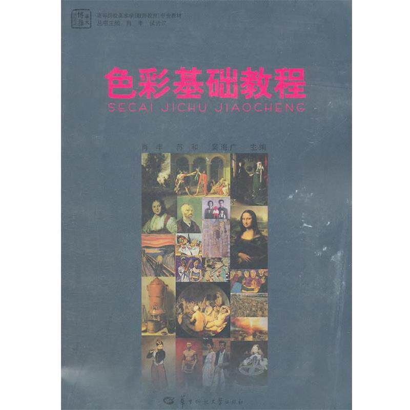 【正版书】 色彩基础教程 肖丰,苏和,吴海广 主编 华中师范大学出版社