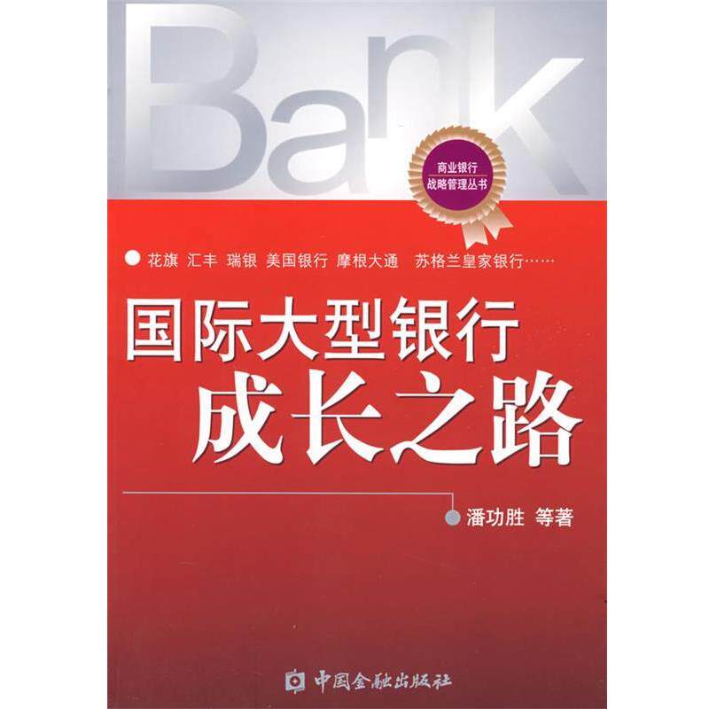 【正版书】 国际银行成长之路 潘功胜 中国金融出版社