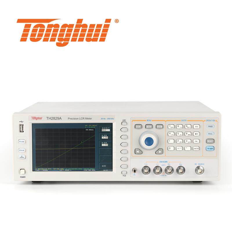 TH2829A自动元件分析仪LCR电桥压电陶瓷测试曲线扫描图形分析
