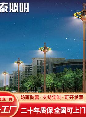 灯笼造型景观灯6-8米大型景观灯广场公园户外防水led路灯