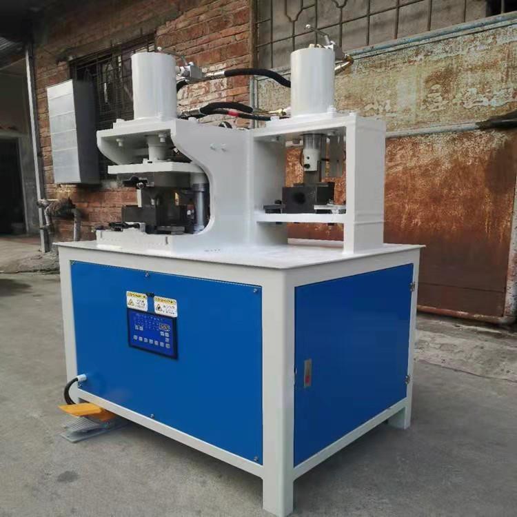 全自动金属管材冲孔机方管冲孔机不锈钢管材切弧液压打孔机设备