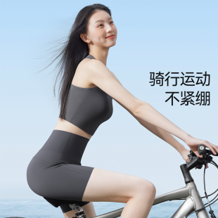 SecretWorld五分鲨鱼裤女夏外穿凉感薄骑行裤塑型显瘦瑜伽打底裤