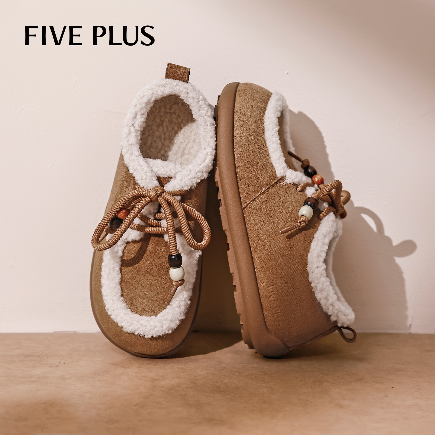 FIVEPLUS雪地勃肯鞋女款