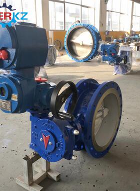 矿用隔爆型手自一体电动蝶阀MD943H-1.0C-DN600带485