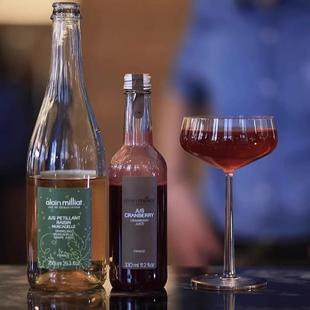 AlainMilliat艾兰优果果汁果浆葡萄汁赤霞珠桃红气泡水白葡萄汁