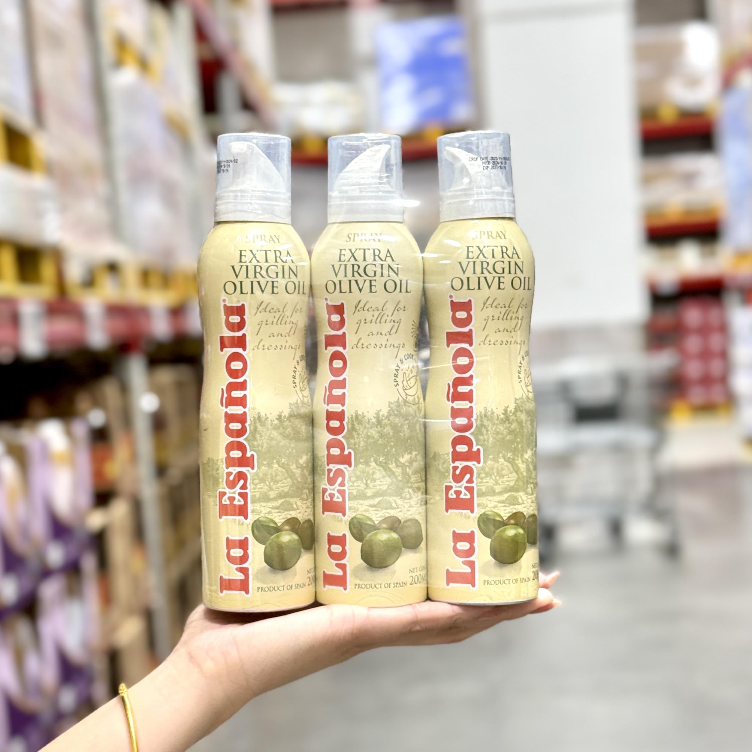 山姆代购La Espanola特级初榨橄榄油喷雾装西班牙进口家用食用油