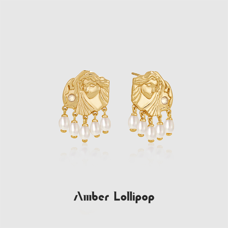 淡水珍珠耳环轻奢独特2025新款