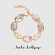 Lollipop巴洛克珍珠手链女轻奢小众精致手饰闺蜜情人节礼物 Amber