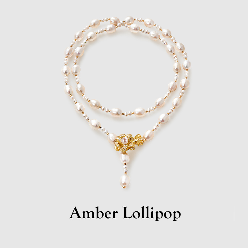 2025新款珍珠项链吊坠