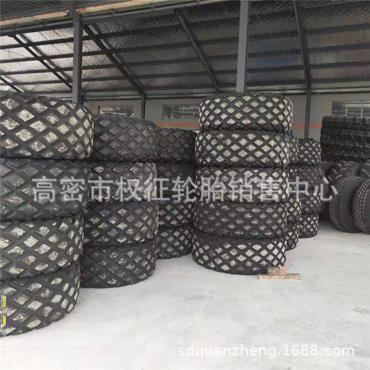 现货供应23.1-26压路机轮胎C-7花纹