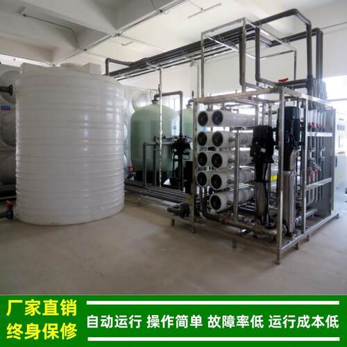 设12TH渗透纯净水备_/每小时12吨反847反渗透设备超声波清洗绿健
