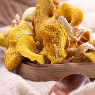 鸡油菌干货500克特产级菌子新鲜榆黄蘑干菇菌菇煲汤香菇菌磨菇类