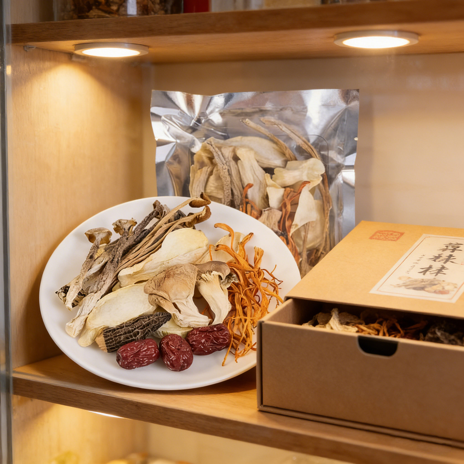 古田菌汤包七彩菌菇汤料包干货