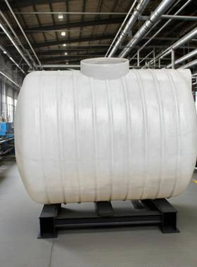 2000L大容量LLDPE储水罐卧式车载运输水塔塑料储水桶