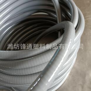 pvc灰色钢丝管木工吸风尘管 抽油排污通风波纹管工业除尘增强软管
