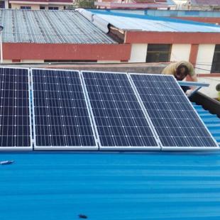 智能角度调节地面支架 铝材防腐设计 10-45度多档位精准匹配光照