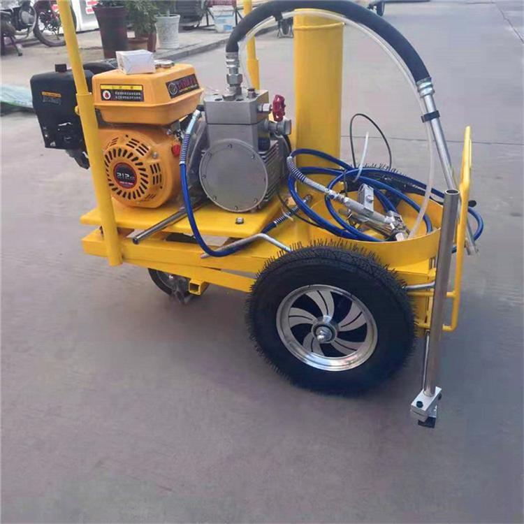 手推路面冷喷划线机手推冷喷式公路画线车冷喷划线机
