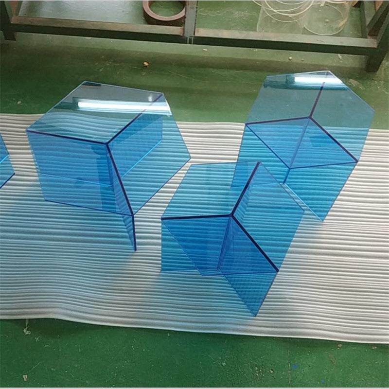 制作亚克力家具各种规格亚克力桌子发光有机玻璃椅子七彩灯光桌椅
