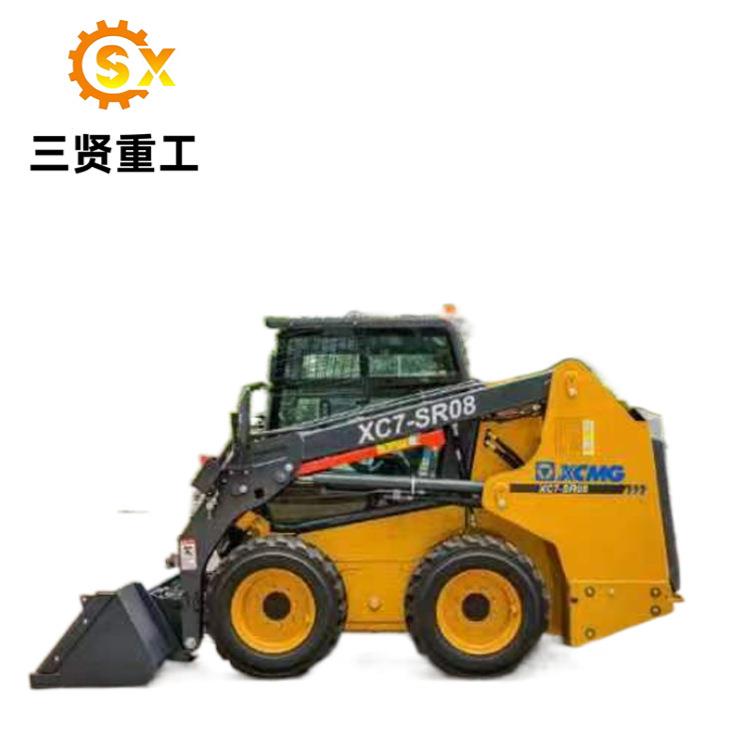 滑移装载机铲土运输机械道路施工市政养护工程车果园