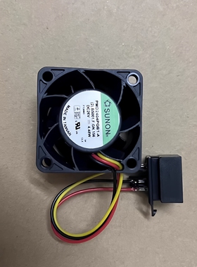 带黑色原插头SUNON 4028 PMD2404PQB1-A 26V 4.48W变频器散热风扇