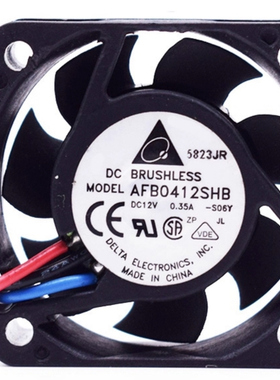 全新原装台达 AFB0412SHB 4015 12V0.35A 大风量双滚珠测速风扇