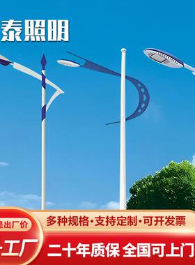 LED路灯户外防水路灯杆6米8米0米2米市电路灯led路灯厂价直销