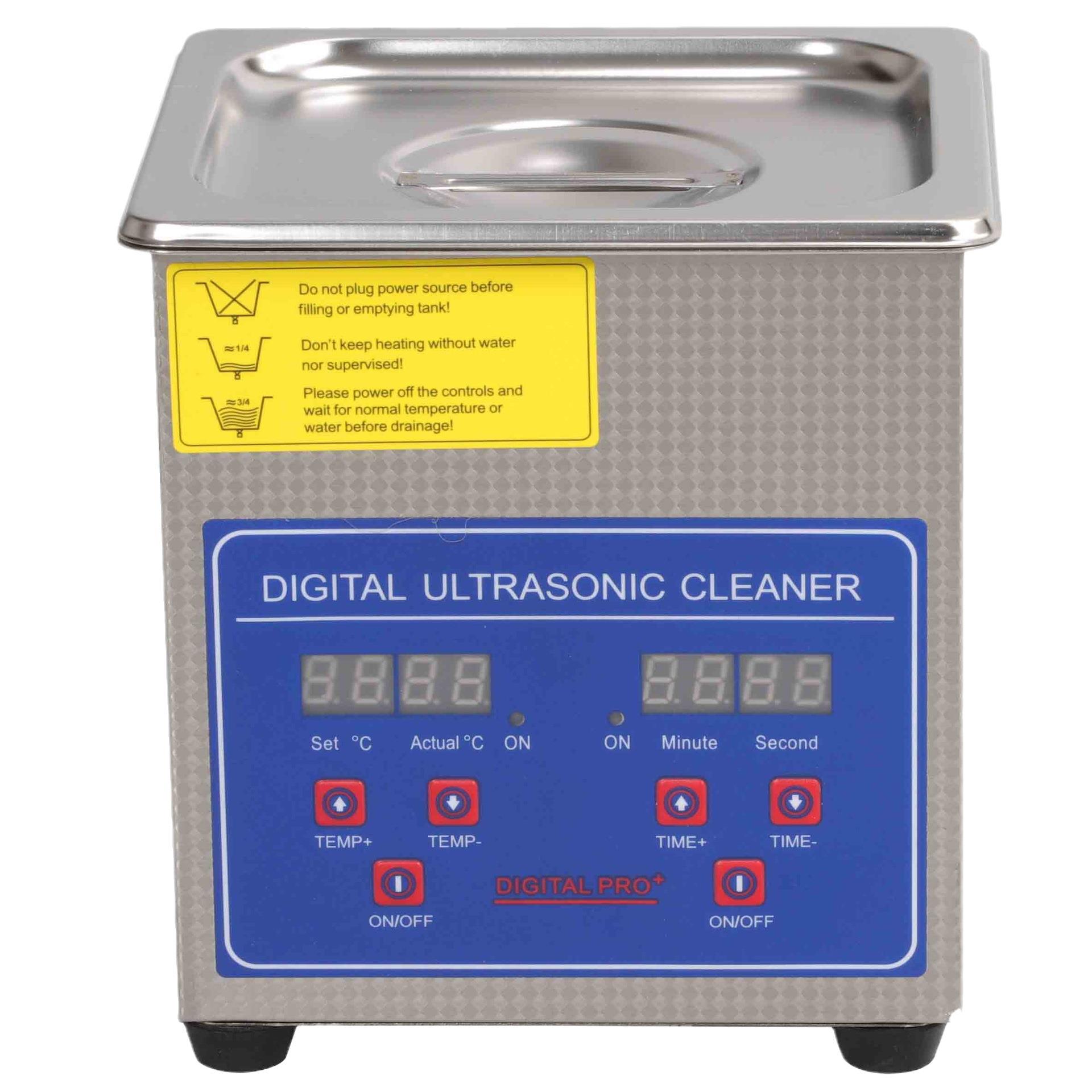 厂家直销超声波清洗机眼镜手表五金零件汽车配件去油除污2L