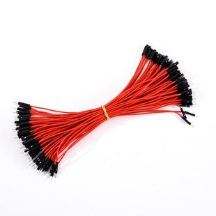 硅胶杜邦线26Awg高软硅胶2.54mm单P彩色电缆100母对母对公对公