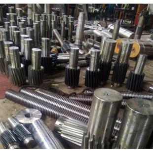 减速机电动滚筒配件 机加工齿轮轴铸造件圆钢件渗碳淬火调治高频