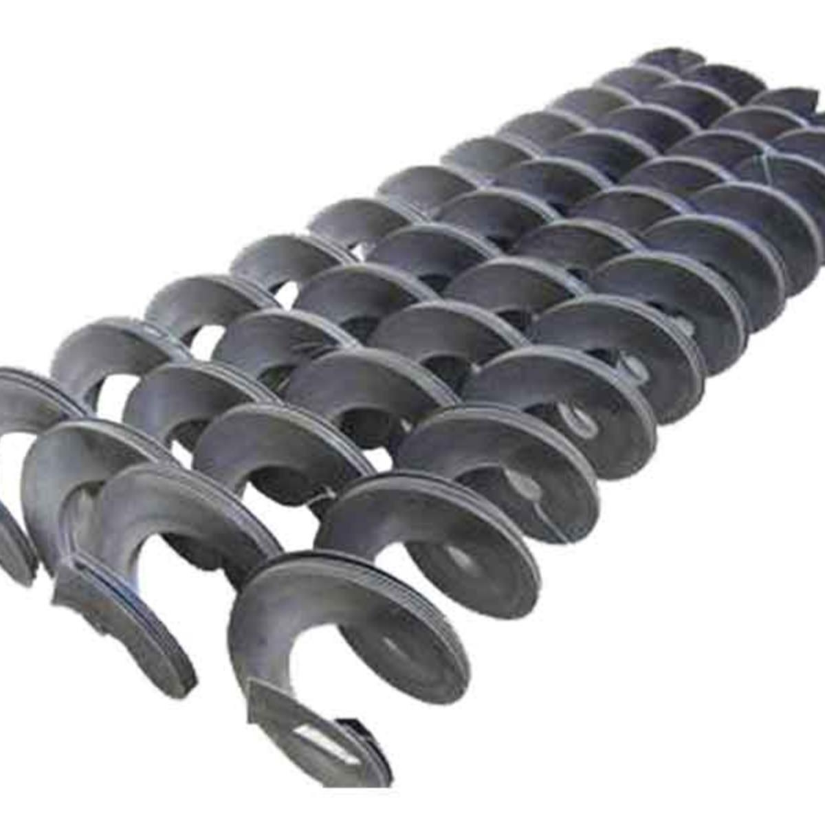 碳钢螺旋蛟龙叶片小型绞龙输送机不锈钢无轴输送机304螺旋排屑机