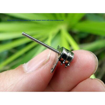 Nidec 微型 6MM 步进电机 二相四线 带长司杆 相机镜头 调节电机