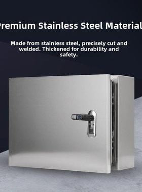 横式201/304不锈钢明装基业箱配电箱工程开关设备控制箱加厚横箱