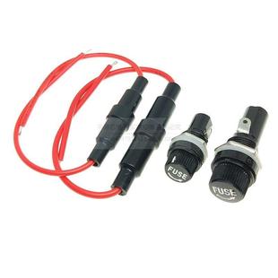 管夹 盒 保险丝座 FUSE带盖 A型 BLX 30mm 玻璃保险管座5