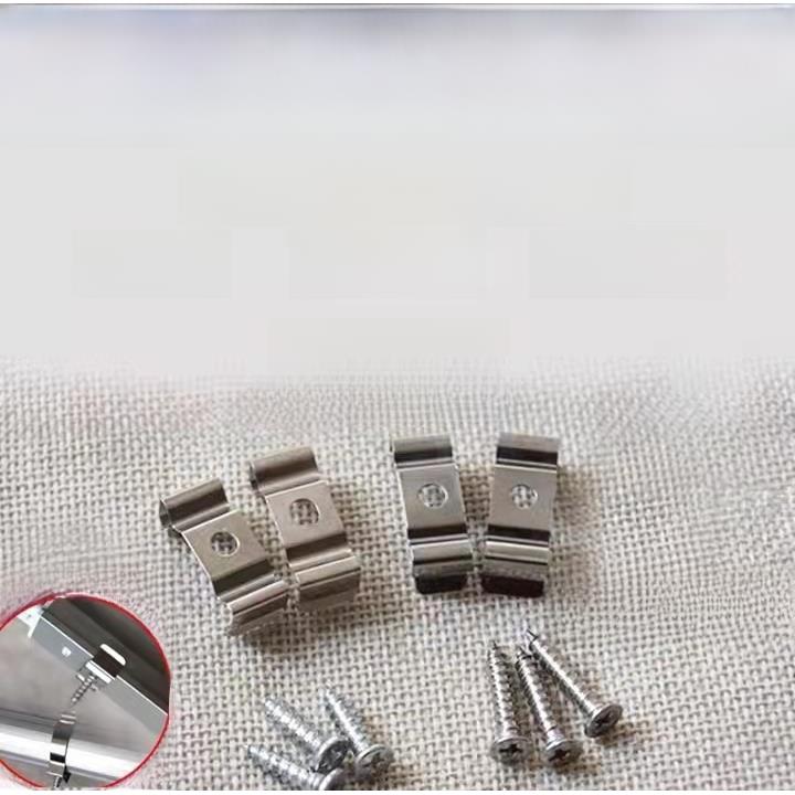 T4T5T8支架夹灯管扣Led集成支架灯安装扣照明螺丝配件夹