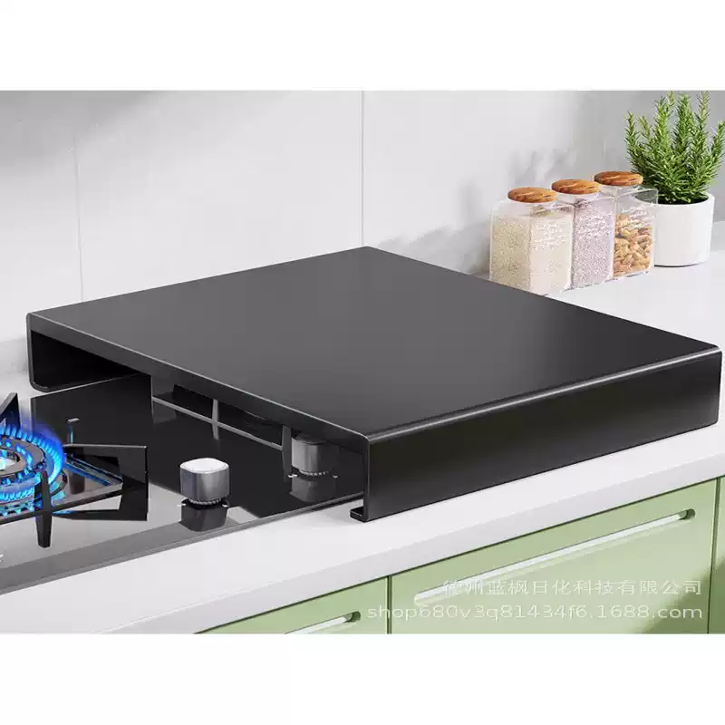 304不锈钢电磁炉支架底座液化天然气煤气灶盖罩桌灶台盖板置物架